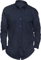 SOLS Heren Bel-Air Lange Mouw Twill Work Shirt (Franse marine)