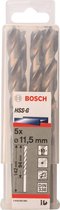 Bosch - Metaalboren HSS-G, Standard 11,5 x 94 x 142 mm