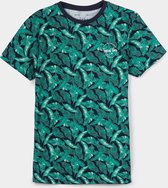 Tiffosi T-Shirt Tropical groen maat 140