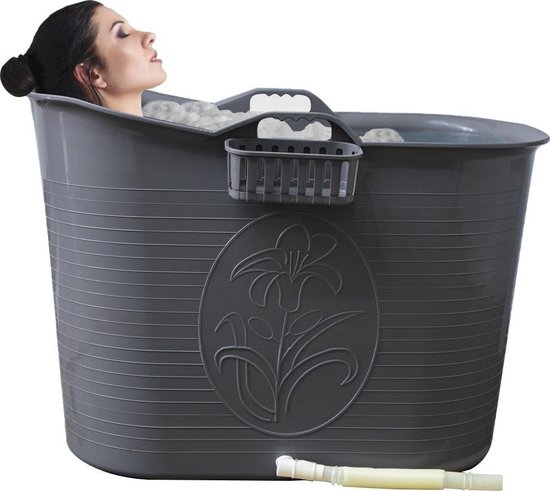 EKEO - Zitbad voor volwassenen – Bath Bucket – 200L – Mobiele badkuip –  Inclusief... | bol.com