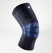 Bauerfeind Genutrain met Siliconen Kniebrace - Maat: 6+ - Kleur: Zwart