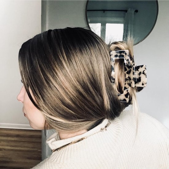 dodelijk Bewonderenswaardig Vaarwel Helioux - Fae Claw Clip - haarklem groot - voor dik haar - Luxe haar klem  groot - Ivory | bol.com