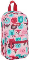 Etui Safta dieren Roze (33 Onderdelen)