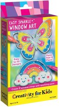 Creativity For Kids  - Easy Sparkle Window Art - 2 figuurtjes