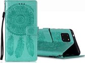 Voor Galaxy Note 10 Lite / A81 / M60s Dream Catcher Reliëfpatroon Horizontale Flip lederen tas met standaard & kaartsleuven & portemonnee-functie (groen)