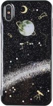 Universe Planet TPU beschermhoes voor iPhone 8 Plus & 7 Plus (universeel hoesje C)