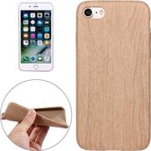 Voor iPhone 8 & 7 Artistic Wood Grain Soft TPU beschermende achterkant van de behuizing