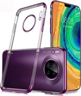 Voor Huawei Mate 30 SULADA schokbestendige TPU-beschermhoes (paars)