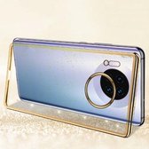 Voor Huawei Mate 30 SULADA Drop-proof TPU + Plating Powder beschermhoes (goud)