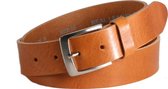 Just Dreamz - Heren riem - Cognac - Leer - 3,5 cm - Bandmaat 115