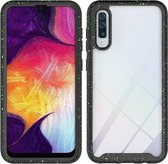 Voor Galaxy A50 Shockproof Starry Sky PC + TPU beschermhoes (zwart)