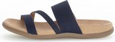 Gabor Slippers blauw - Maat 44