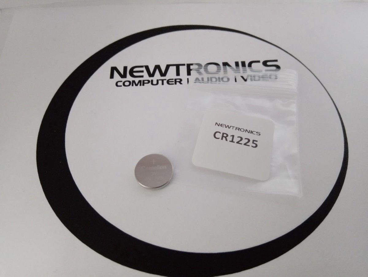 Newtronics CR1225 3V knoopcel batterij - Set van 2 stuks