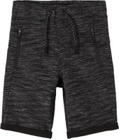 Name-it Jongens Sweat Short Scott Black - 146