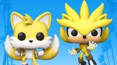 Funko PoP ! Games Sonic SUPER TAILS & SUPER SILVER 2-pack, special edition