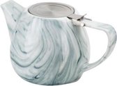 Porcelain teapot 'Enja' 1 l grey