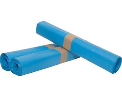 Afvalzak sterko 70x110 cm blauw T25 300 stuks