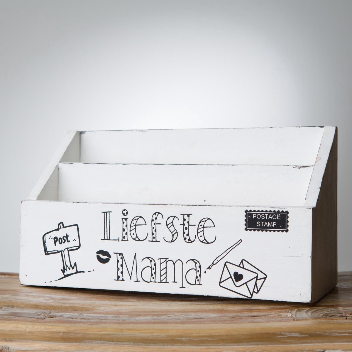 Cotton Counts - Decoratie - Verzamelkistje - Postbak