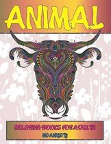 Mandala Coloring Books for Adults No Anxiety - Animal