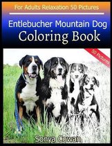 Entlebucher Mountain Dog Coloring Book For Adults Relaxation 50 pictures