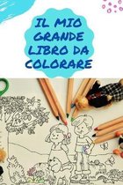 Il Mio Grande Libro Da Colorare: Un libro che contiene tantissimi disegni da colorare per bambini dai 2 anni in su. Ci sono disegni di