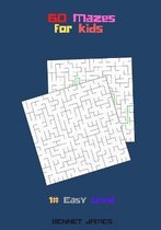 60 mazes for kids: #1 Easy Level