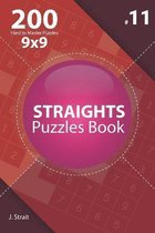 Straights - 200 Hard to Master Puzzles 9x9 (Volume 11)