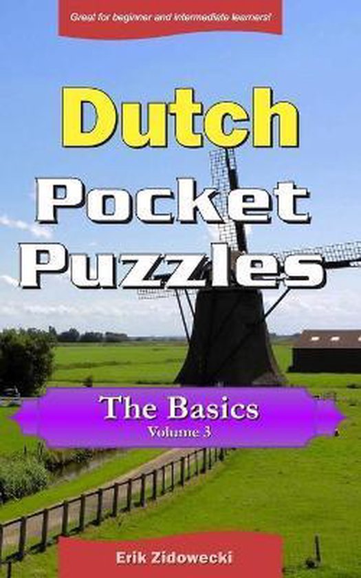 Dutch Pocket Puzzles - The Basics - Volume 3 - cover