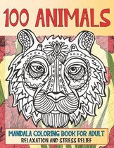 Mandala Coloring Book for Adult Relaxation and Stress Relief - Animal