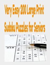 Very Easy 200 Large Print Sudoku Puzzles for Seniors