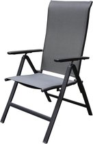 Vigo standenstoel verstelbaar aluminium antraciet