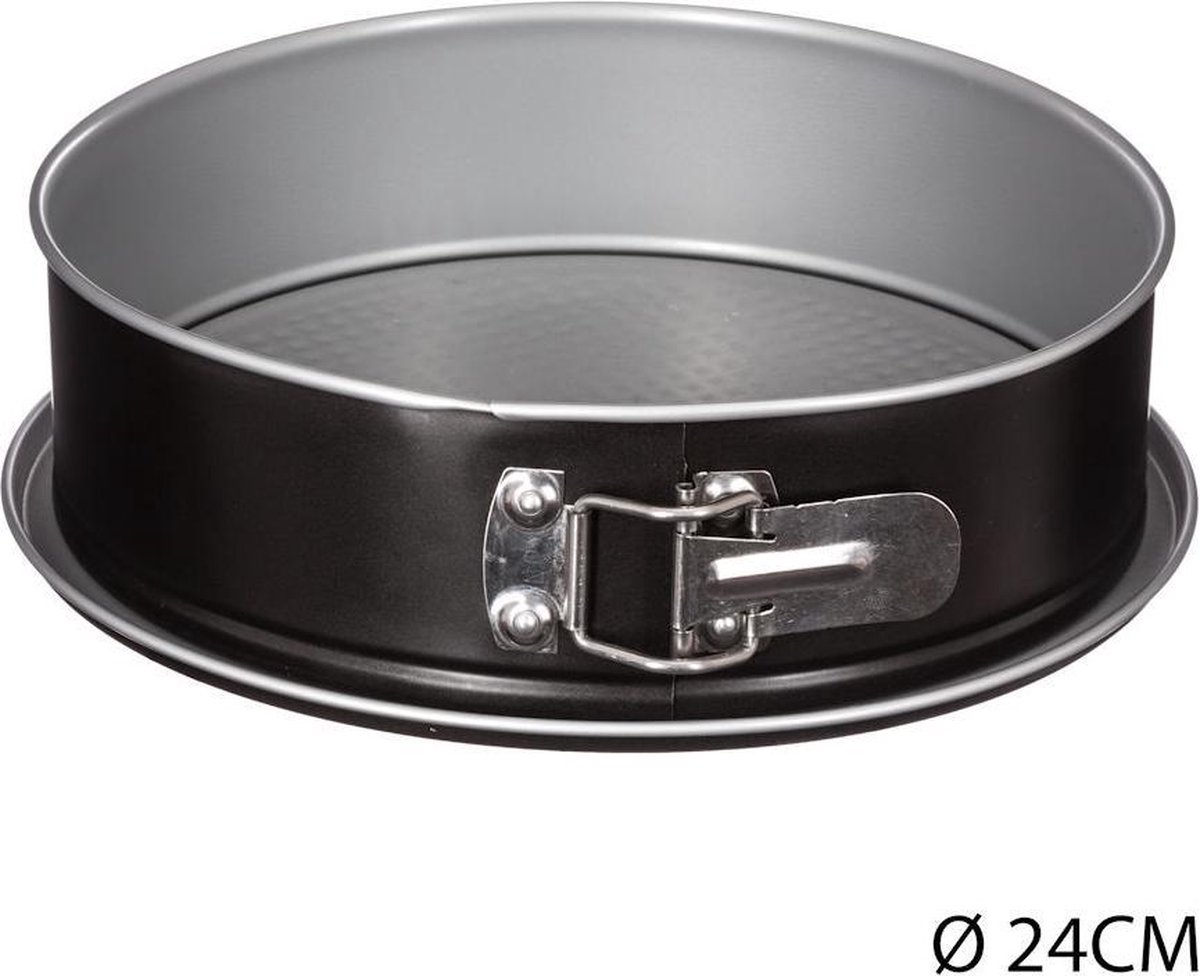 Springvorm Bakvorm - Ø24 Cm ROND - Metaal - Ronde Bakvorm - Cakevorm - Taartvorm – foto 2