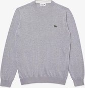 Lacoste Organic Cotton Crew Neck Sweater - Sporttruien - grijs - Mannen