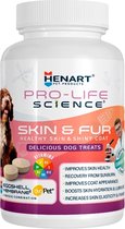Henart pro life science huid en vacht - 150 gr 100 tbl - 1 stuks