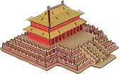 Bouwpakket Hall of Supreme Harmony Beijing Peking China van hout