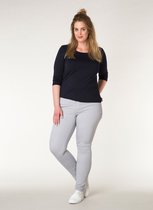 YESTA Mella Broek - Grey Mist - maat 3(52)