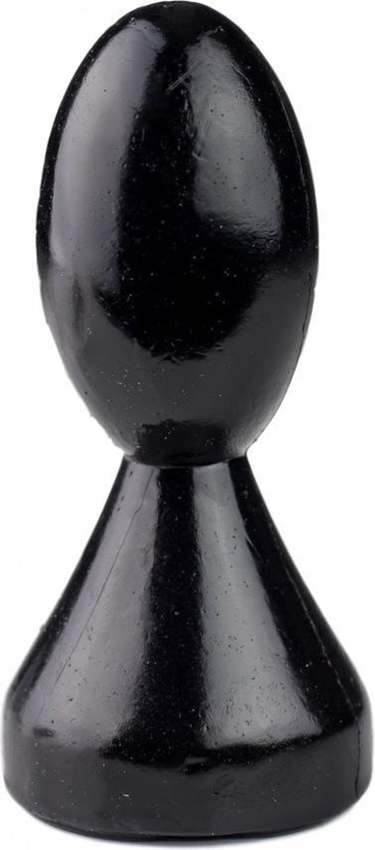 Goedkoopste XXLTOYS - Cassy - Plug - Inbrenglengte 10 X 4.5 cm - Black - Uniek design Buttplug - Stevige Anaal plug - Made in Europe