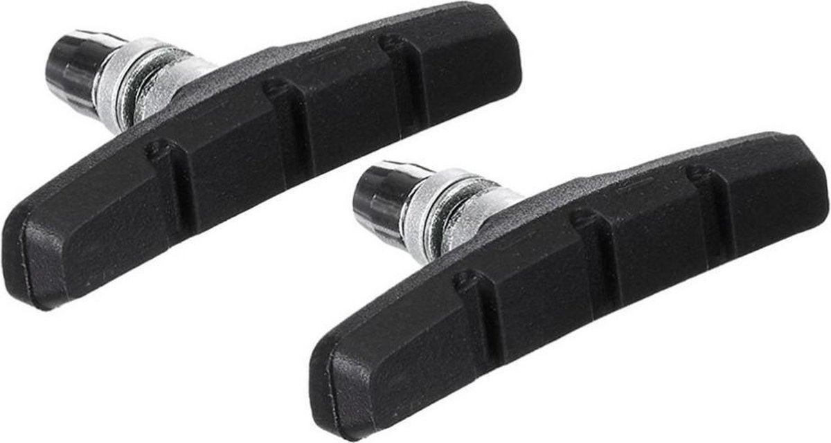 Plaquettes De Frein V-Brake 55mm - Caoutchouc Qualité Supérieure - Silencieuses Et Sans Patins - Pour VTT Et Vélo Route
