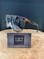 Celine zonnebril-Bruin-Grijs gradiënt-62 mm