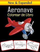 Aeronave Colorear de Libro
