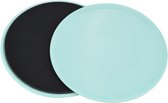 DW4Trading® Disc sliding zweefvlief pads mint groen set van 2