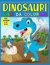 dinosauri libri da colorare per bambini 2-4, 4-8 Anni