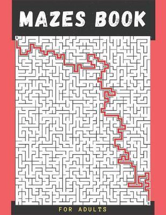 Mazes Book for Adults, Mahleen Press 9798667768555 Boeken