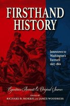 Firsthand History- Firsthand History