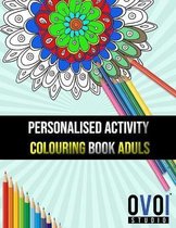 personalised activity colouring book aduls