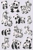 HERMA 6021 Stickers Magic Panda- En Zebrafamilies, Foam
