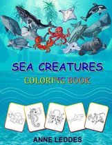 Sea Creatures Coloring Book