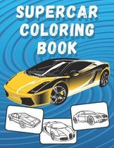 Supercar Coloring Book