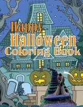 Happy Halloween Coloring Book