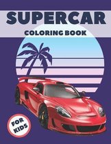 Supercar Coloring Book For Kids